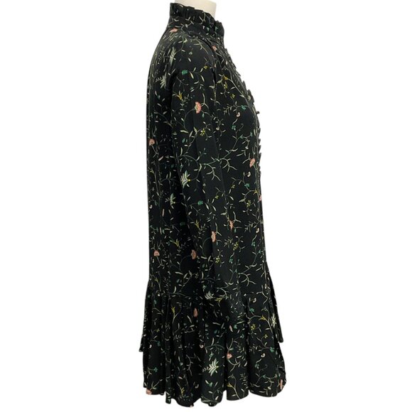 Tuckernuck Black Vine Floral Campden Dress - Picture 3 of 5